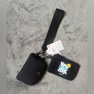 Lululemon Dual Pouch Wristlet *New York